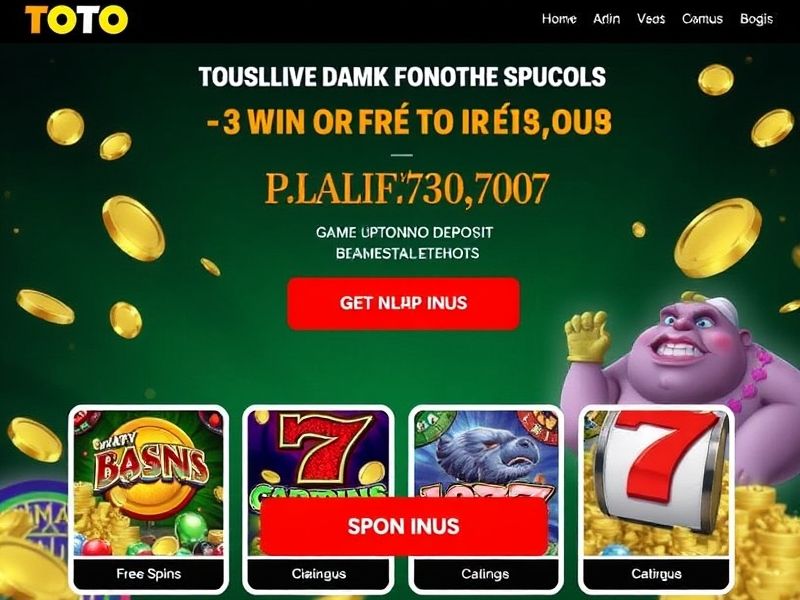Welcome to Toto.com, the premier online gambling platform offering live betting, casino games, and sports wagering. Explore expert guides, themed slots, and exclusive promotions for a secure and thrilling gaming experience.