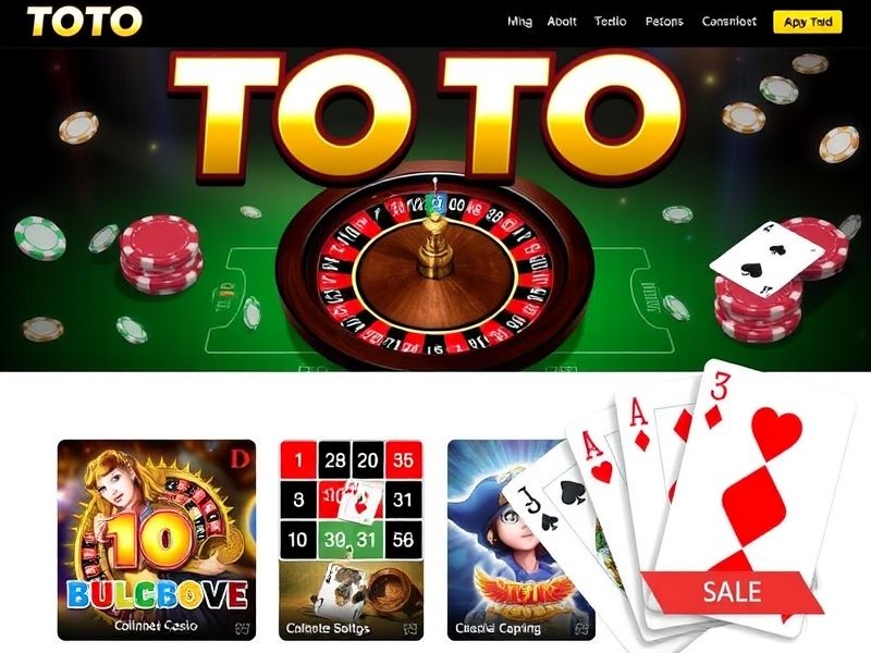 Welcome to Toto.com, the premier online gambling platform offering live betting, casino games, and sports wagering. Explore expert guides, themed slots, and exclusive promotions for a secure and thrilling gaming experience.